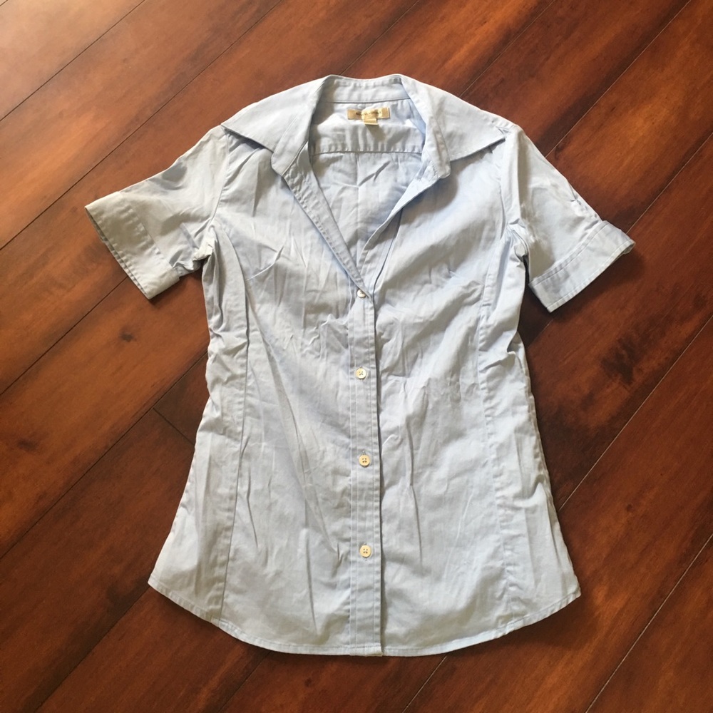 Banana Republic Short Sleeve Button Up Shirt